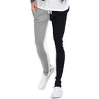 Two Tone Color Block Joggers - VacationGrabs