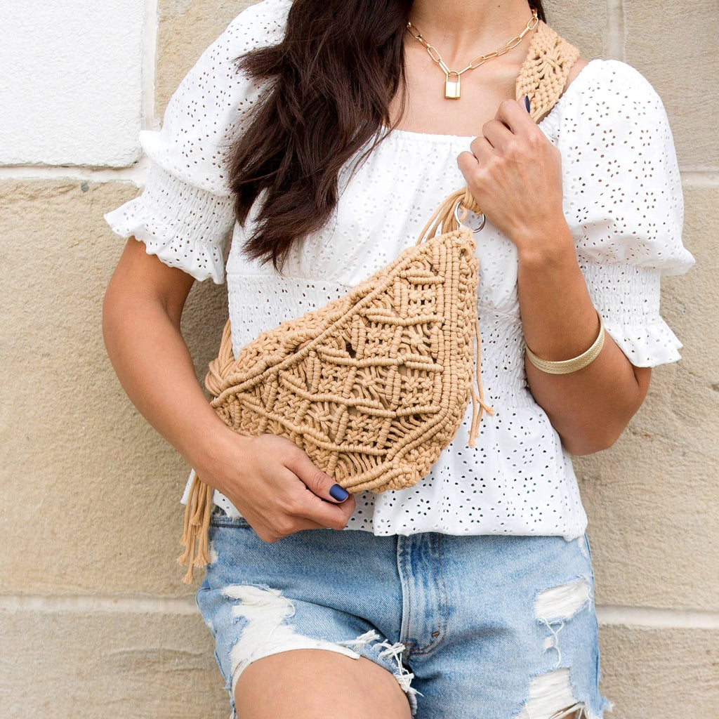 Macrame Sling Bag