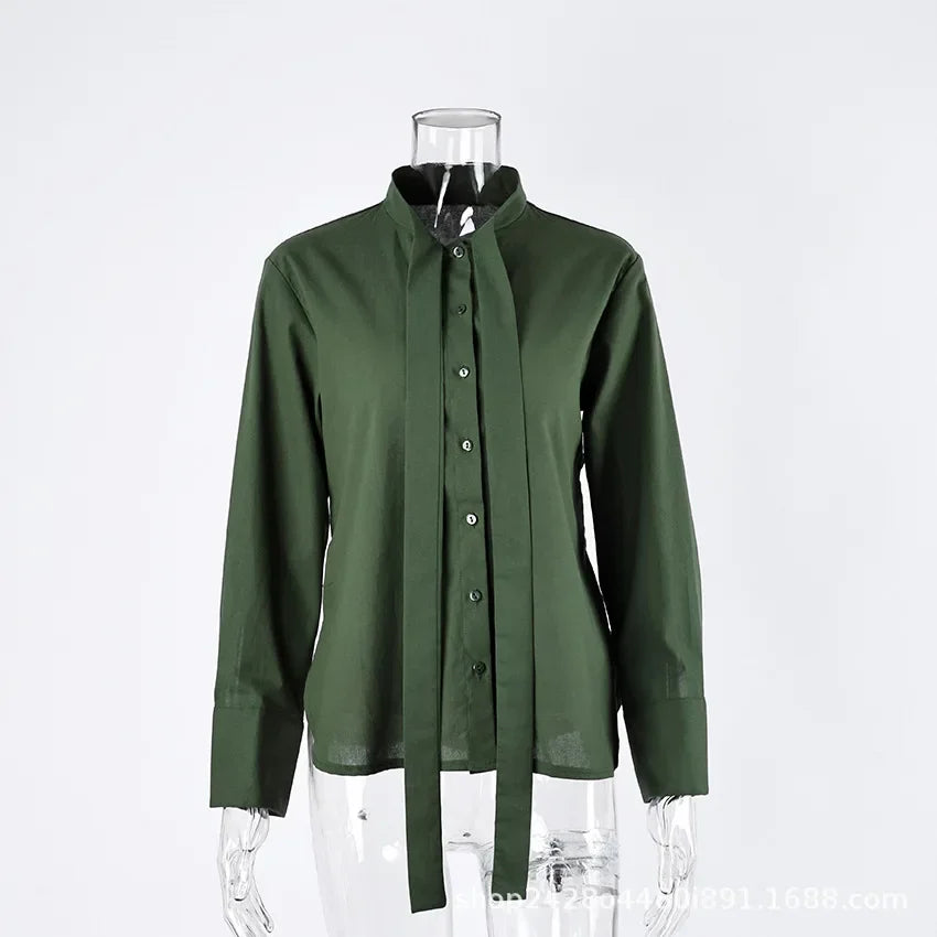 Linen Blouse for Comfortable Work Outings
