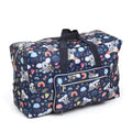 Navy duffle bag with koala print, ideal for travel and storage