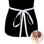 Flower Centered Sash Ribbon Bridal Wedding Belt Headband