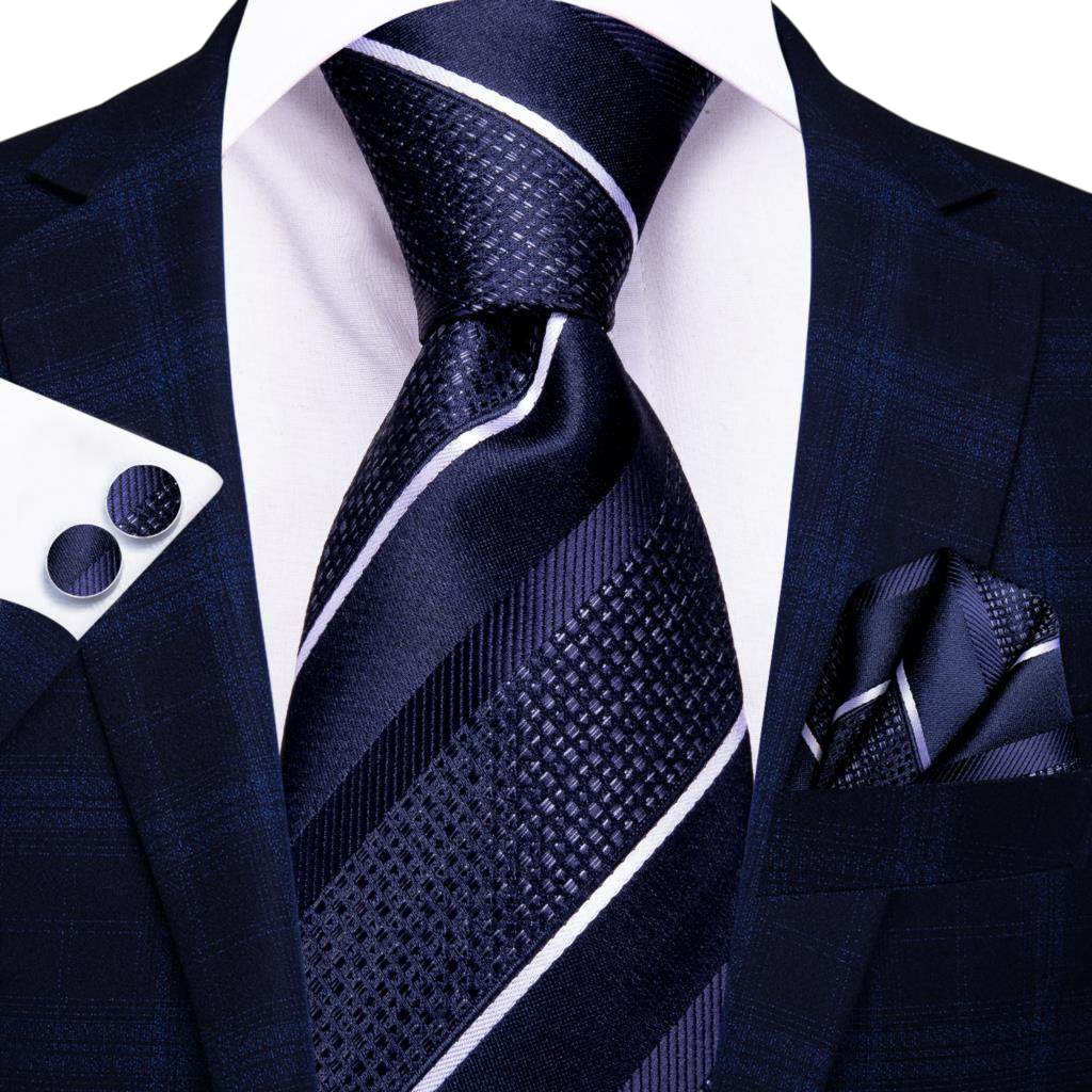 VacationGrabs Gold Paisley Formal Tie for Men