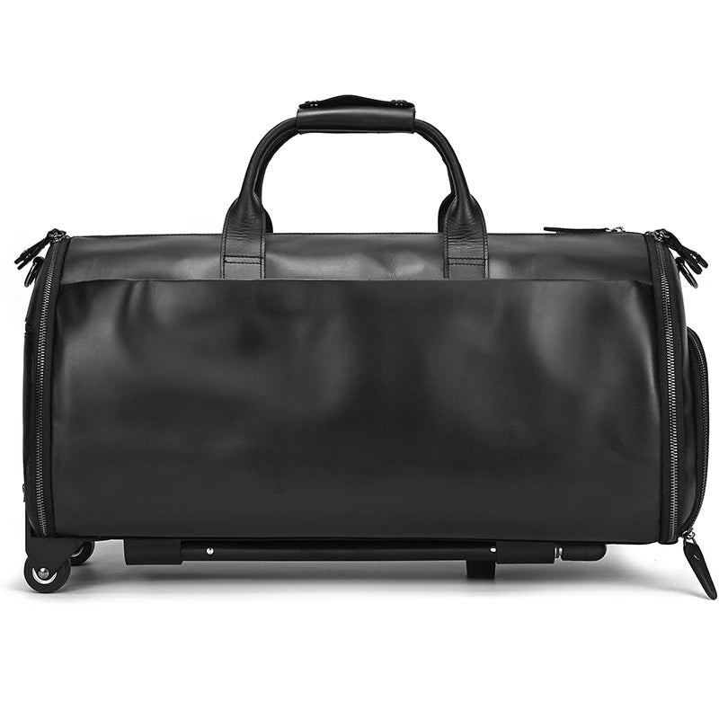 Black leather crossbody mini bag for stylish everyday use