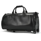 black leather crossbody mini bag for stylish outings