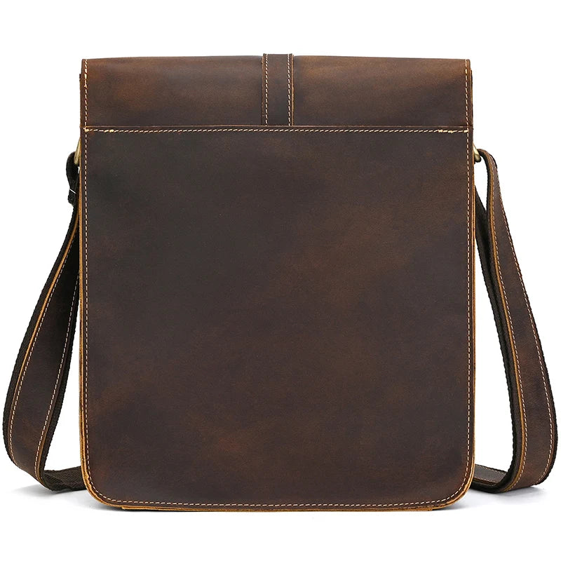 Brown leather crossbody mini bag for stylish everyday use