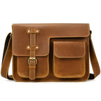 Brown leather crossbody mini bag, stylish and versatile for everyday use