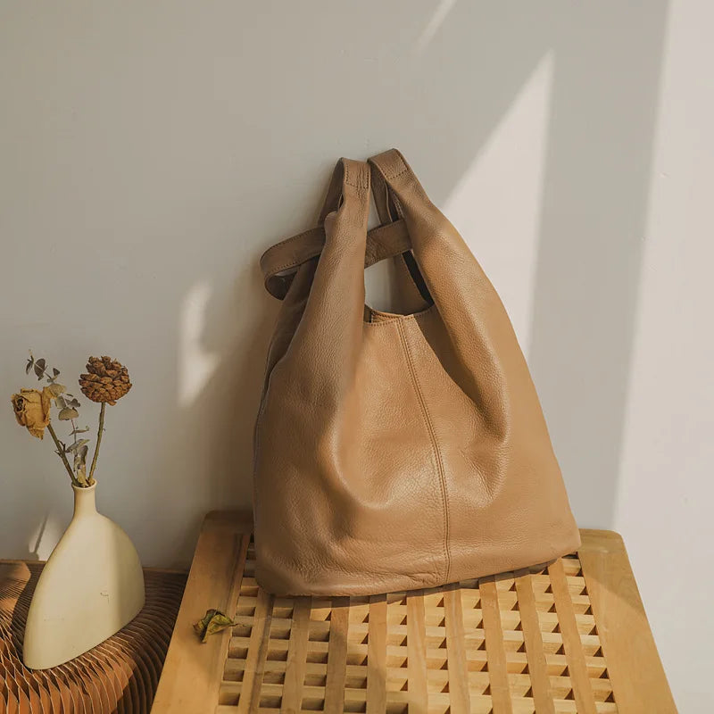 Tan leather crossbody mini bag for stylish everyday use