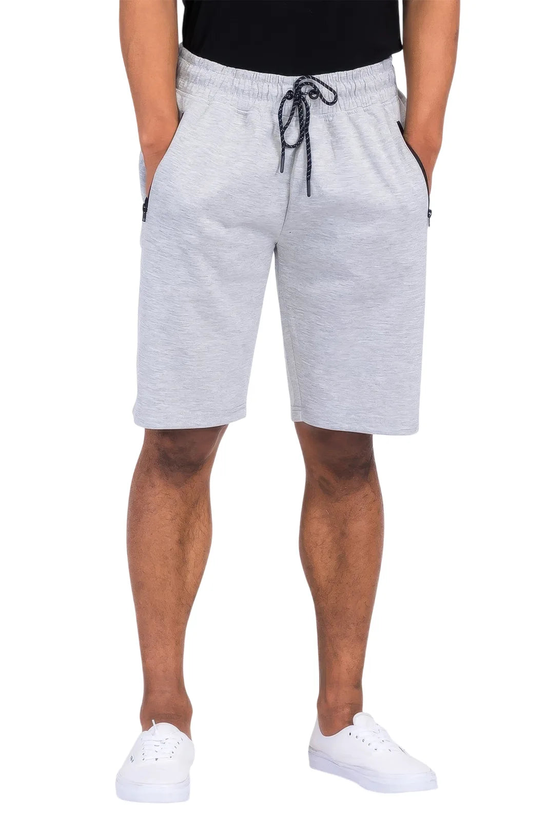 Men's grey lounge shorts men, soft cotton blend for relaxing wear