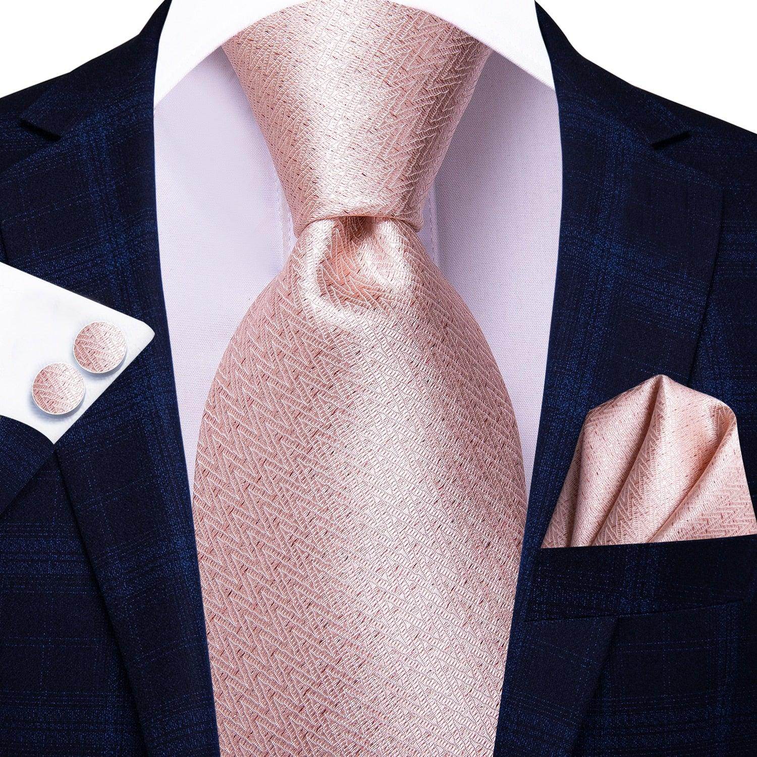 Mens Formal Luxury Wedding Neckties Gravatas 100% Silk - VacationGrabs