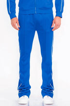 blue men's pants, comfortable material for active wear