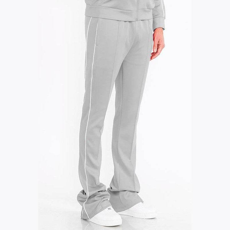 Men's grey activewear pants, comfortable for workouts and casual wear