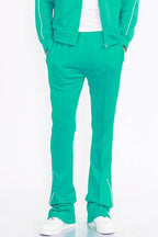 Men's activewear pants in bright green, perfect for workouts