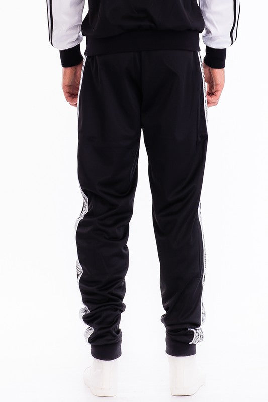 Back view of WEIV men's track suit featuring comfortable fit and stylish design