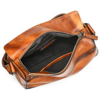Mini leather crossbody bags in brown, stylish and versatile for everyday use