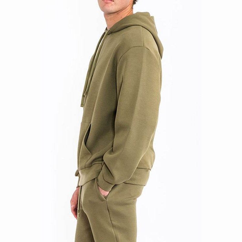 Men's olive tech fleece hoodie Nike for casual comfort and style