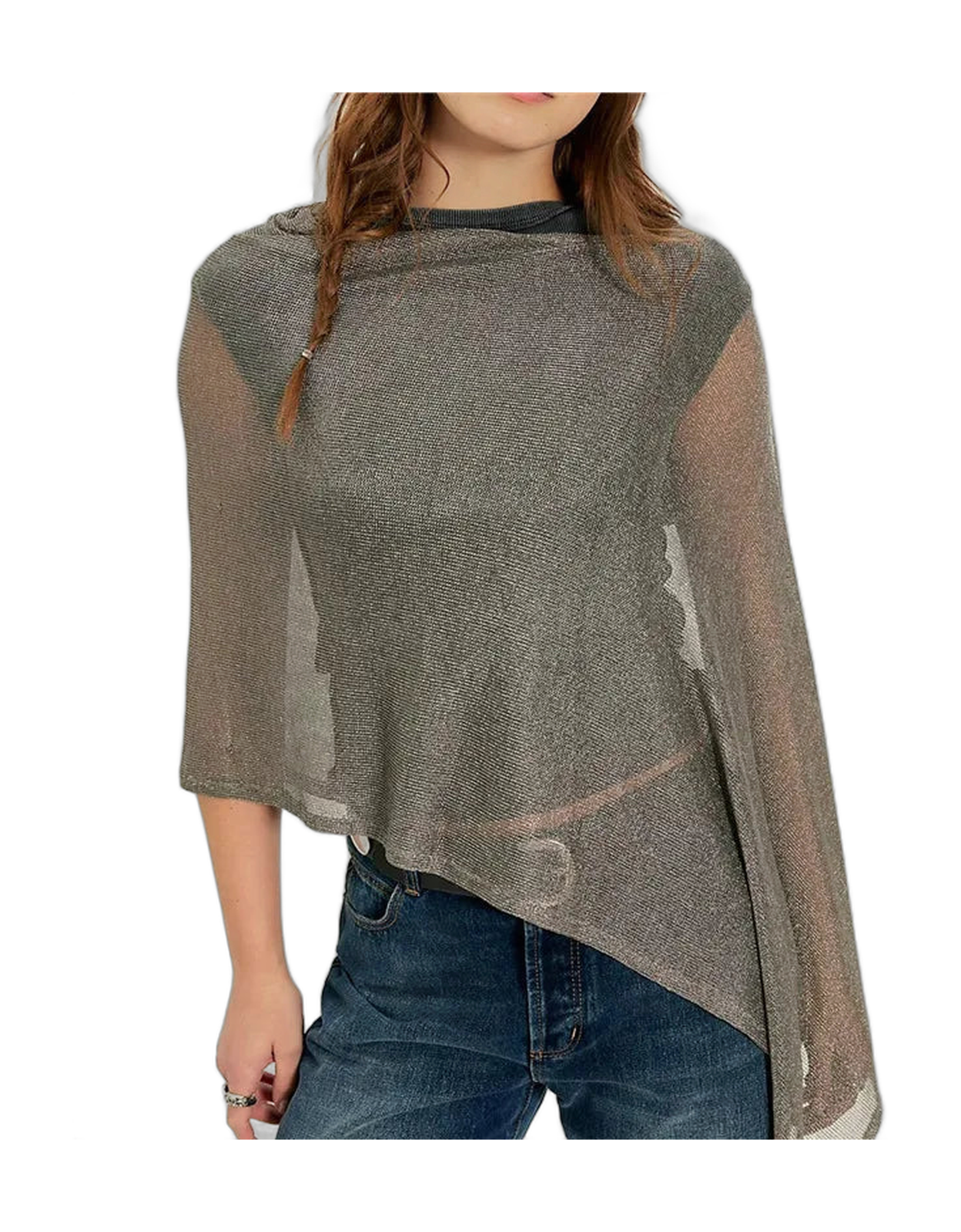 Women's Poncho for Stylish Vacation Layering