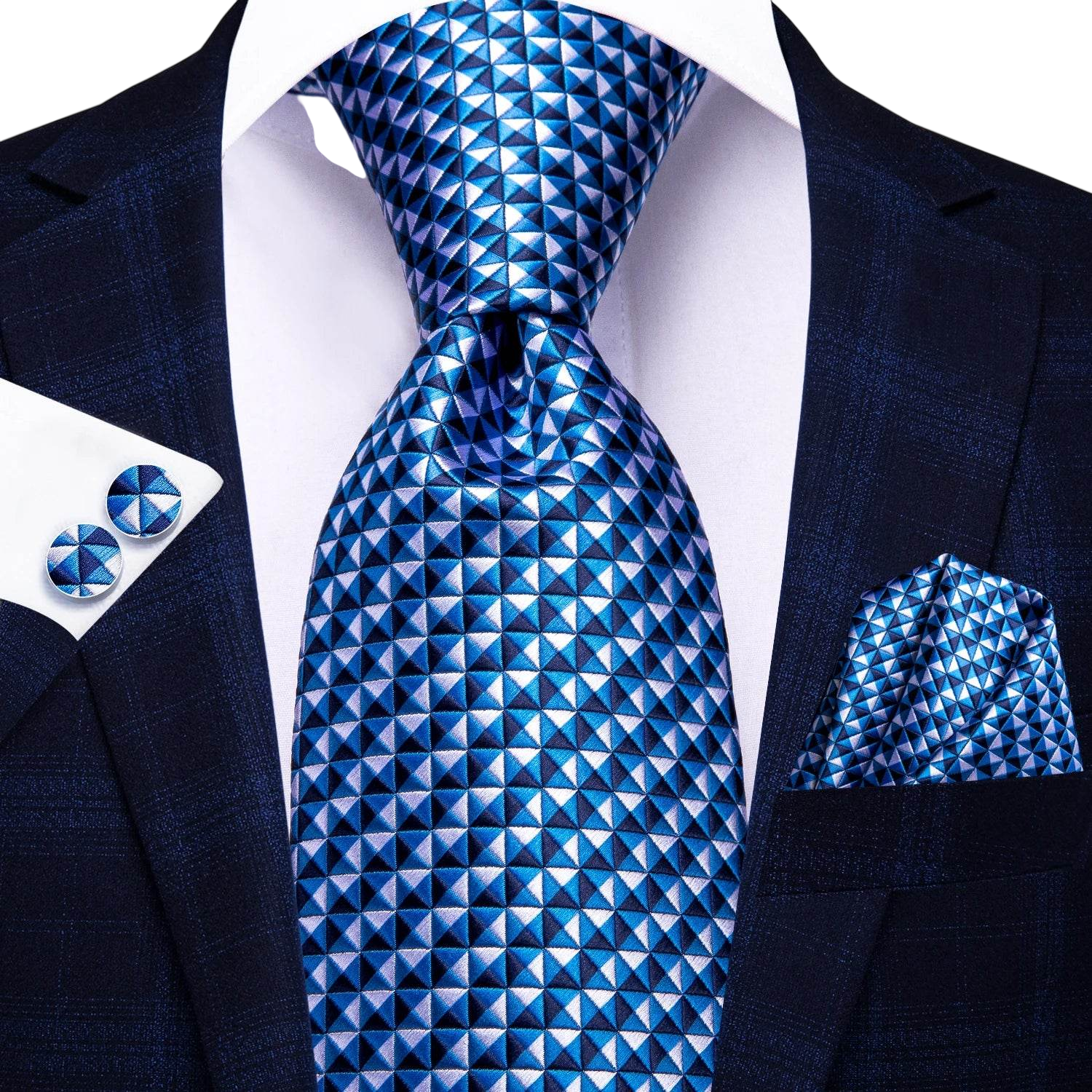 Multicolor Paisley 100% Silk Tie Sets for Men