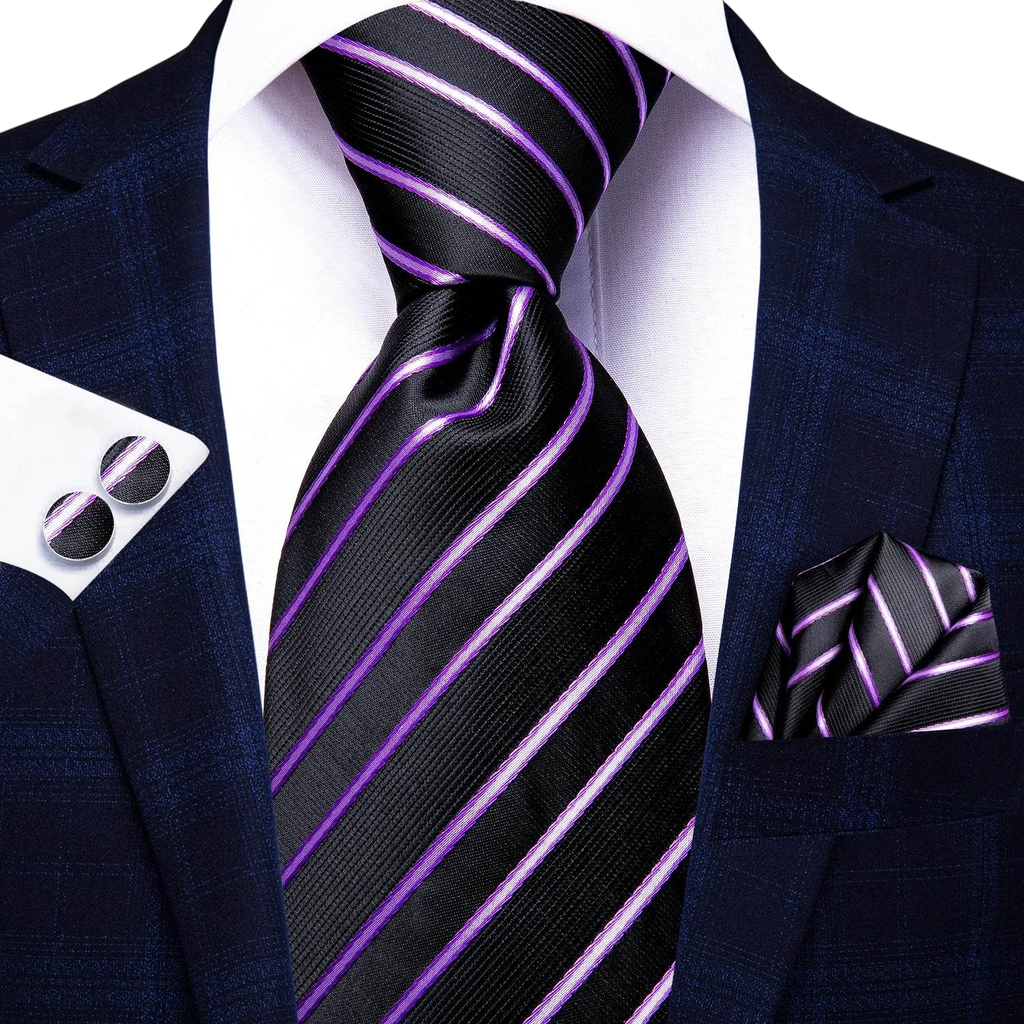 Multicolor Paisley 100% Silk Tie Sets for Men
