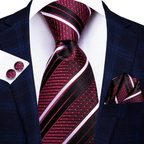Multicolor Paisley 100% Silk Tie Sets for Men
