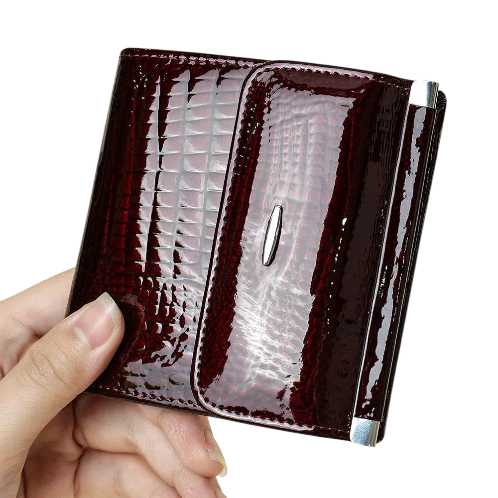 Retro Fashion Alligator Pattern Leather Women’s