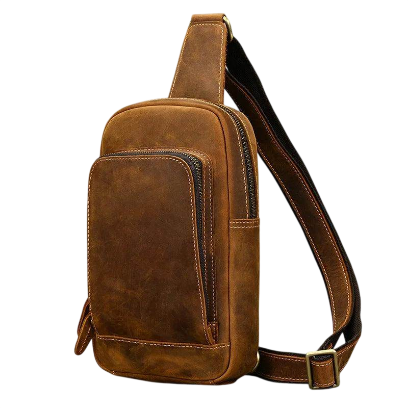 Retro Style Genuine Leather Crossbody Bags