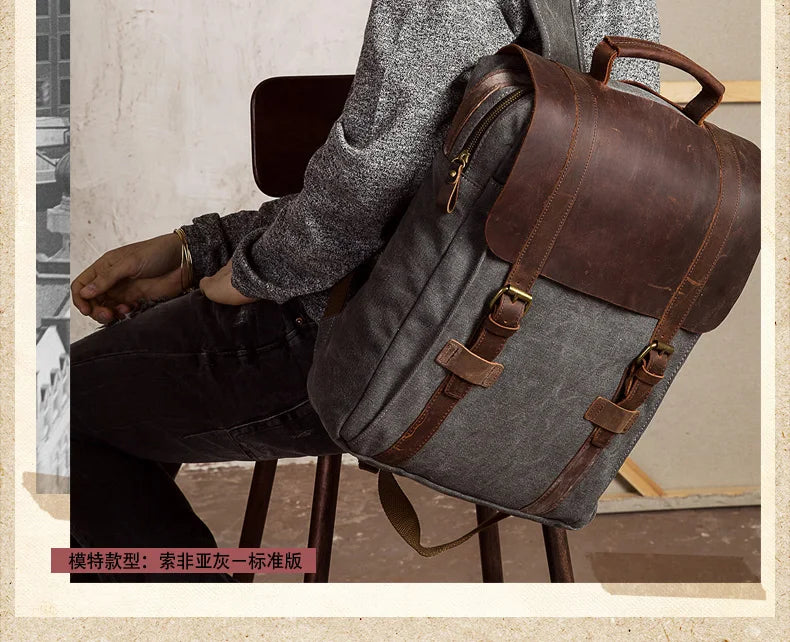 Gray and brown sprayground backpack, stylish for everyday use
