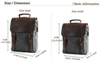 Gray sprayground backpack with leather accents for everyday use