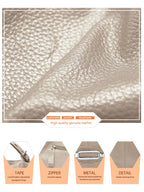 High-quality beige coach purse shoulder bag made of genuine leather