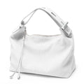 White leather coach purse shoulder bag for stylish everyday use